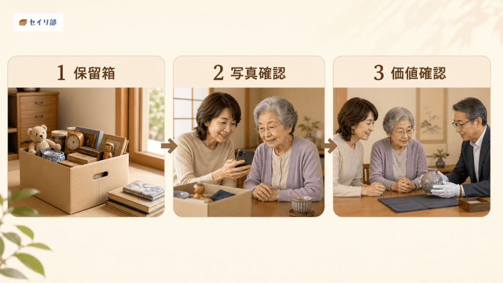 親の合意を得ながら進める実家の整理ステップ
